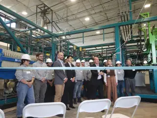 Last Thursday we had the honor of attending the Travertine Demonstration Plant Ribbon cutting ceremony where remarks were made by the Town of Ontario, NYSERDA and the founder of Travertine! 

Our involvement included preparation of a Special Use Permit plan and municipal approvals for the demonstration plant within an existing building in Ontario, New York.

📸: @amerinalex (Costich Principal, PM)

Travertine Construction Team (partial list): @nicholsconstructionteam @boulterindustrial @hanlonarchitects @swbrdesign 
.
.
.
#costich #siteplan #approvals #process #seqr #ribboncutting #built #design #specialpermit #demonstration #bouldercolorado #r&d #travertine #engineers #scientists #climatechange #cleaner #production