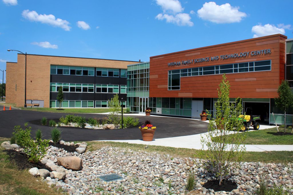 McQuaid Jesuit High School Outdoor Commons Costich Engineering, Land