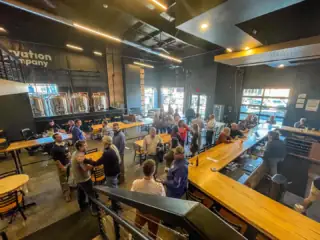 🔥Record-breaking turnout🔥

Last night we sponsored our third New York State Wireless Association networking social @preservationbeer in Fairport, and it was the biggest one yet.

The wireless telecommunications community showed up strong, reconnecting with colleagues, former coworkers and industry partners. Rochester has always been a wireless hotspot, and nights like this prove that legacy is alive and well.

Thank you to everyone who came out, to the NYSWA for organizing, and to the Preservation Beer Company foe being the perfect host. Here’s to building connections and keeping Rochester in the Wireless forefront! 
.
.
.
#wirelessindustry #rochesterny #nyswa #networking #womeninwireless #telecommunications #communityfirst #fairportny #costichengineering